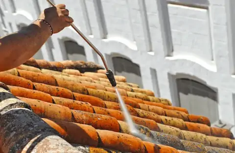 Nettoyage de toitures - Montalieu-Vercieu